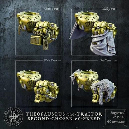 Grimdark Trench Proxy Miniatures – Anointed Warband Expansion Set Multiparts
