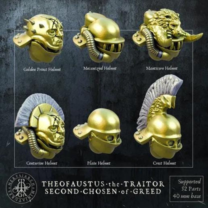 Grimdark Trench Proxy Miniatures – Anointed Warband Expansion Set Multiparts