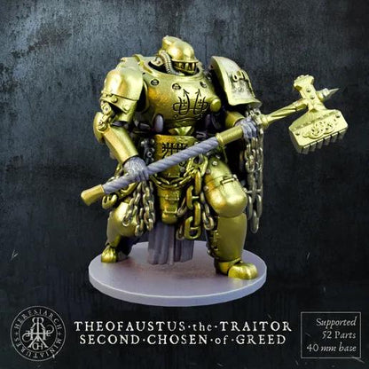 Grimdark Trench Proxy Miniatures – Anointed Warband Expansion Set Multiparts