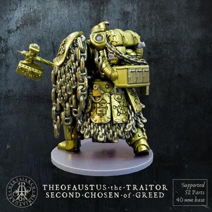 Grimdark Trench Proxy Miniatures – Anointed Warband Expansion Set Multiparts