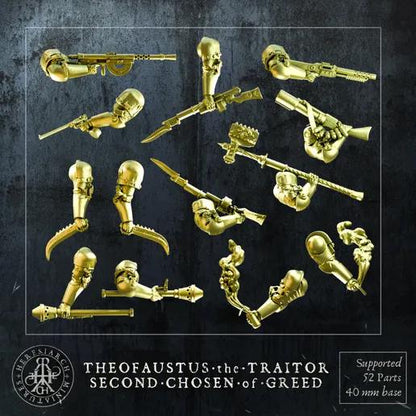 Grimdark Trench Proxy Miniatures – Anointed Warband Expansion Set Multiparts