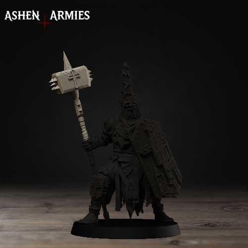 20 Variant Minitures Grimdark Trench Warfare Proxy Miniatures – Pilgrims Zealots Expansion Set Ashen Armies 2 Poses 6 Bodys