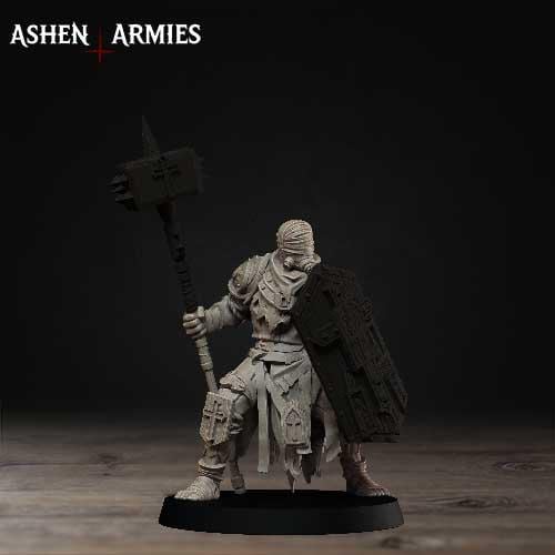 20 Variant Minitures Grimdark Trench Warfare Proxy Miniatures – Pilgrims Zealots Expansion Set Ashen Armies 2 Poses 6 Bodys