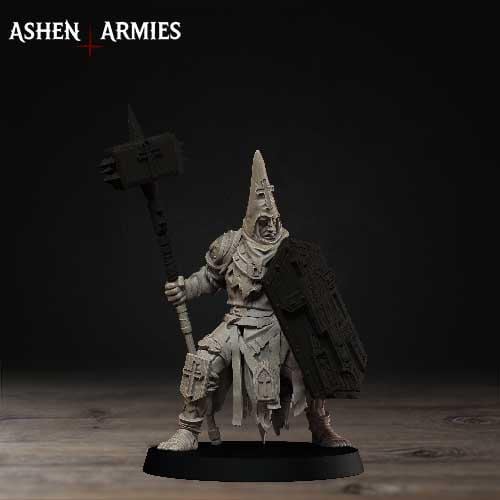 20 Variant Minitures Grimdark Trench Warfare Proxy Miniatures – Pilgrims Zealots Expansion Set Ashen Armies 2 Poses 6 Bodys