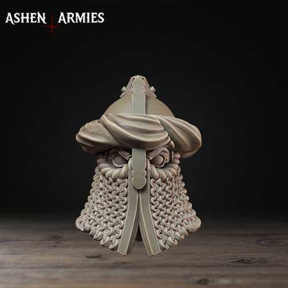 Grimdark Trench Warfare Bit Set Iron Desert – 16 Heads -  Bit Pack Set Proxy Miniatures for Tabletop Wargaming