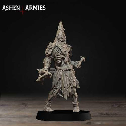 4 Minitures Grimdark Trench Warfare Proxy Miniatures – Pilgrims Expansion Set Prisoners Ashen Armies