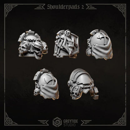 Grimdark Bit Set Eternal Crusaders Core Set –  Bit Pack Set 45 Parts Proxy Miniatures for Tabletop Wargaming