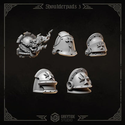 Grimdark Bit Set Eternal Crusaders Core Set –  Bit Pack Set 45 Parts Proxy Miniatures for Tabletop Wargaming