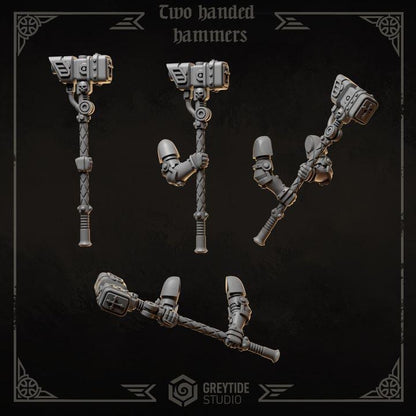 Grimdark Bit Set Eternal Crusaders Full Set –  Bit Pack Set 140 Parts Proxy Miniatures for Tabletop Wargaming