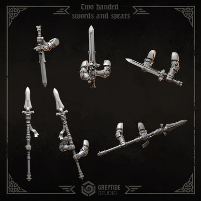 Grimdark Bit Set Eternal Crusaders Full Set –  Bit Pack Set 140 Parts Proxy Miniatures for Tabletop Wargaming