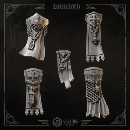 Grimdark Bit Set Eternal Crusaders Big Armor Full Set –  Bit Pack Set 110 Parts Proxy Miniatures for Tabletop Wargaming