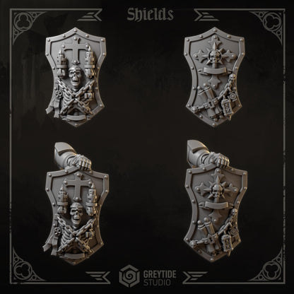 Grimdark Bit Set Eternal Crusaders Big Armor Full Set –  Bit Pack Set 110 Parts Proxy Miniatures for Tabletop Wargaming