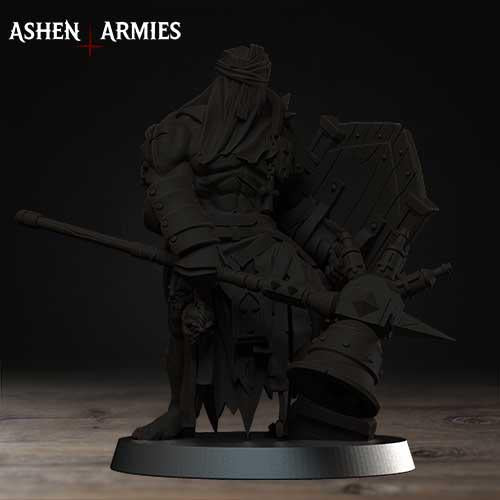 Grimdark Trench Warfare Pilgrim Communicant – 32mm Resin Proxy Miniatures Elite Unit 2 Version include(USA PDDP Paid)
