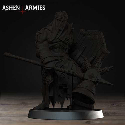 Grimdark Trench Warfare Pilgrim Communicant – 32mm Resin Proxy Miniatures Elite Unit 2 Version include(USA PDDP Paid)