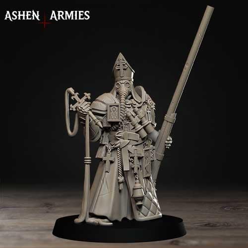 Grimdark Trench Warfare Pilgrim Ashen Complete Army – 32mm Resin Proxy Miniatures Warband(USA PDDP Paid)