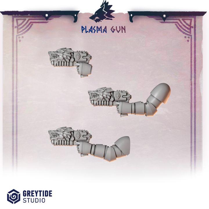 Grimdark Bit Set Primal Hounds Big Armor Full Set –  Bit Pack Set 110 Parts Proxy Miniatures for Tabletop Wargaming