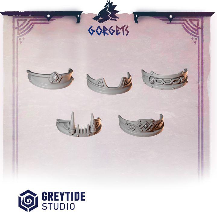 Grimdark Bit Set Primal Hounds Big Armor Full Set –  Bit Pack Set 110 Parts Proxy Miniatures for Tabletop Wargaming