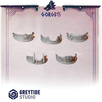 Grimdark Bit Set Primal Hounds Big Armor Full Set –  Bit Pack Set 110 Parts Proxy Miniatures for Tabletop Wargaming