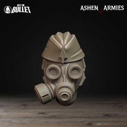 Grimdark Trench Warfare Bit Set Antioch – 12 Heads -  Bit Pack Set Proxy Miniatures for Tabletop Wargaming