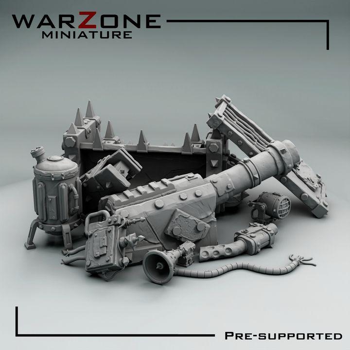 Grimdark Bit Set Orcs Kitbash –  Kitbash Vol. 01 Set 10 Parts Proxy Miniatures for Tabletop Wargaming