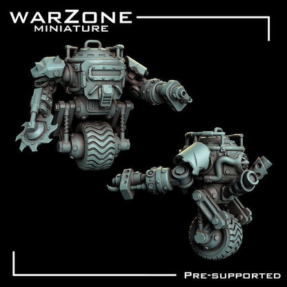 Grimdark Vehicle - Rustroller–  Scraplands Claptrap Proxy Miniatures for Tabletop Wargaming