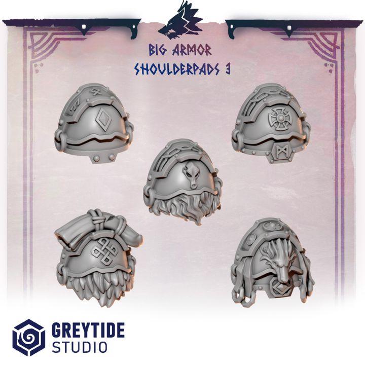 Grimdark Bit Set Primal Hounds Shoulder Set –  Bit Pack Set 40 Parts Proxy Miniatures for Tabletop Wargaming