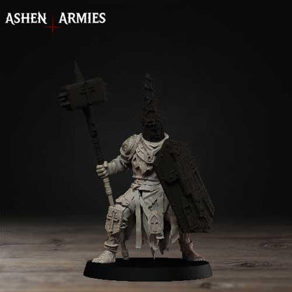 20 Variant Minitures Grimdark Trench Warfare Proxy Miniatures – Pilgrims Zealots Expansion Set Ashen Armies 2 Poses 6 Bodys