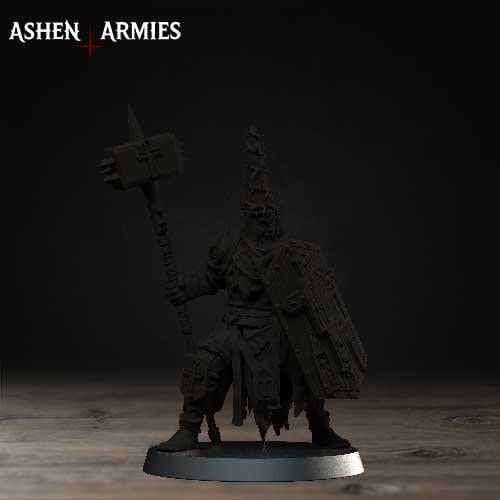 20 Variant Minitures Grimdark Trench Warfare Proxy Miniatures – Pilgrims Zealots Expansion Set Ashen Armies 2 Poses 6 Bodys