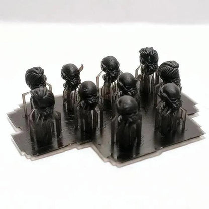 Grimdark Bit Set Disgusting Sisters –  Bit Pack Heads 50 Set Proxy Miniatures for Tabletop Wargaming