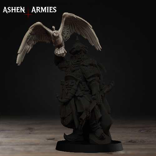 Grimdark Trench Warfare Iron Desert Captain –  4 Variant Mono Pose Proxy Miniatures for Tabletop Wargaming