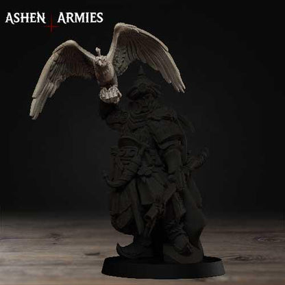 Grimdark Trench Warfare Iron Desert Captain –  4 Variant Mono Pose Proxy Miniatures for Tabletop Wargaming