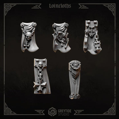 Grimdark Bit Set Eternal Crusaders Core Set –  Bit Pack Set 45 Parts Proxy Miniatures for Tabletop Wargaming