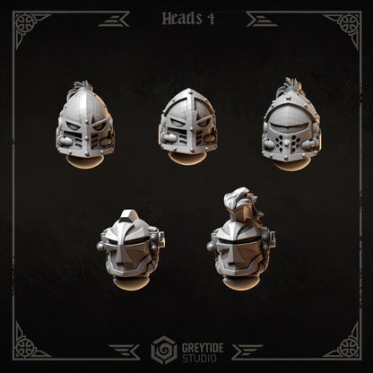 Grimdark Bit Set Eternal Crusaders Core Set –  Bit Pack Set 45 Parts Proxy Miniatures for Tabletop Wargaming