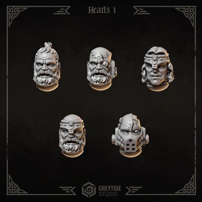 Grimdark Bit Set Eternal Crusaders Core Set –  Bit Pack Set 45 Parts Proxy Miniatures for Tabletop Wargaming