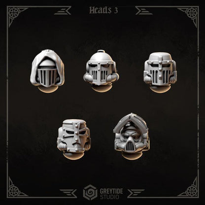 Grimdark Bit Set Eternal Crusaders Full Set –  Bit Pack Set 140 Parts Proxy Miniatures for Tabletop Wargaming