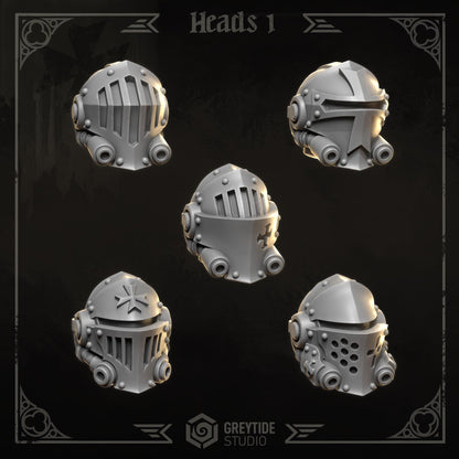 Grimdark Bit Set Eternal Crusaders Big Armor Full Set –  Bit Pack Set 110 Parts Proxy Miniatures for Tabletop Wargaming