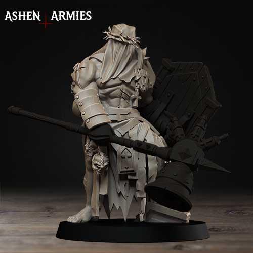 Grimdark Trench Warfare Pilgrim Communicant – 32mm Resin Proxy Miniatures Elite Unit 2 Version include(USA PDDP Paid)