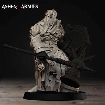Grimdark Trench Warfare Pilgrim Communicant – 32mm Resin Proxy Miniatures Elite Unit 2 Version include(USA PDDP Paid)