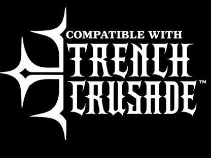 Grimdark Trench Warfare Bit Set Iron Desert – 16 Heads -  Bit Pack Set Proxy Miniatures for Tabletop Wargaming