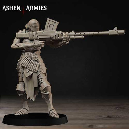 Grimdark Trench Warfare Pilgrim Anti Tank – 32mm Resin Proxy Miniatures Elite Mercenary (USA PDDP Paid)
