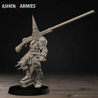 Grimdark Trench Warfare Pilgrim Ashen Complete Army – 32mm Resin Proxy Miniatures Warband(USA PDDP Paid)