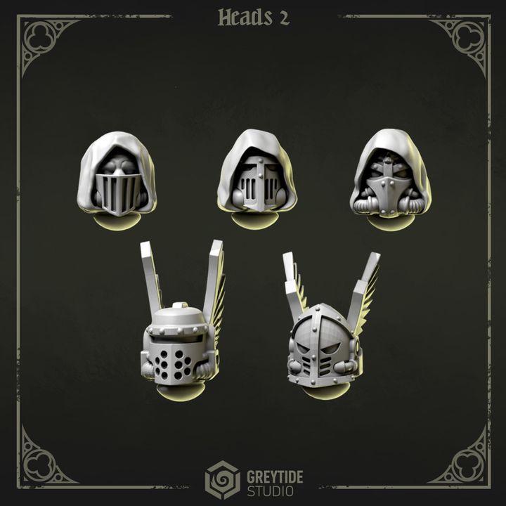 Grimdark Bit Set Eternal Pilgrims Trooper Full Set –  Bit Pack Set 140 Parts Proxy Miniatures for Tabletop Wargaming