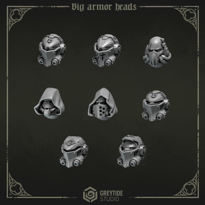 Grimdark Bit Set Eternal Pilgrims Big Armor Full Set –  Bit Pack Set 90 Parts Proxy Miniatures for Tabletop Wargaming