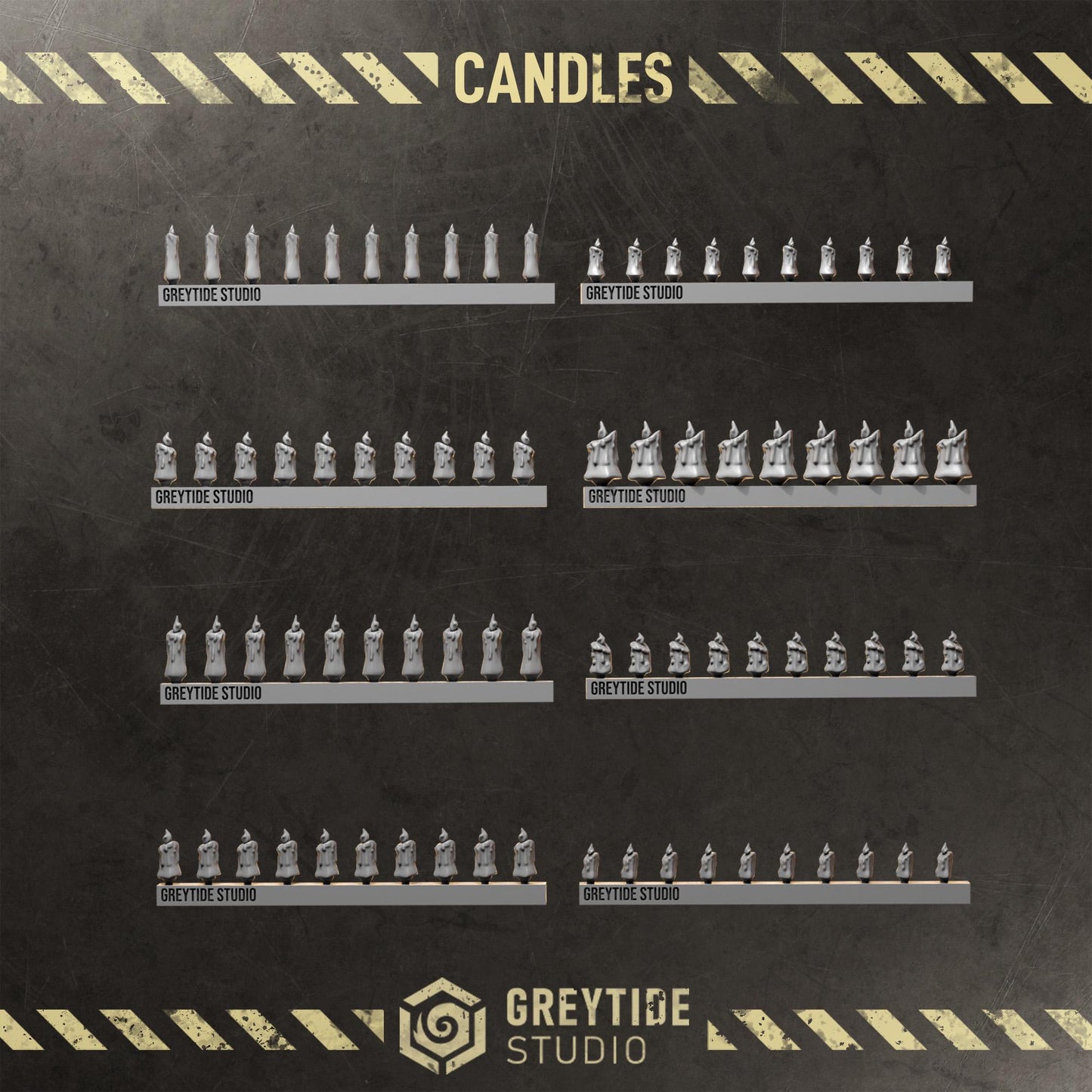 Grimdark Bit Set Core Trooper Full Set –  Bit Pack Set 108 Parts(NO TOPPERS!) Proxy Miniatures for Tabletop Wargaming