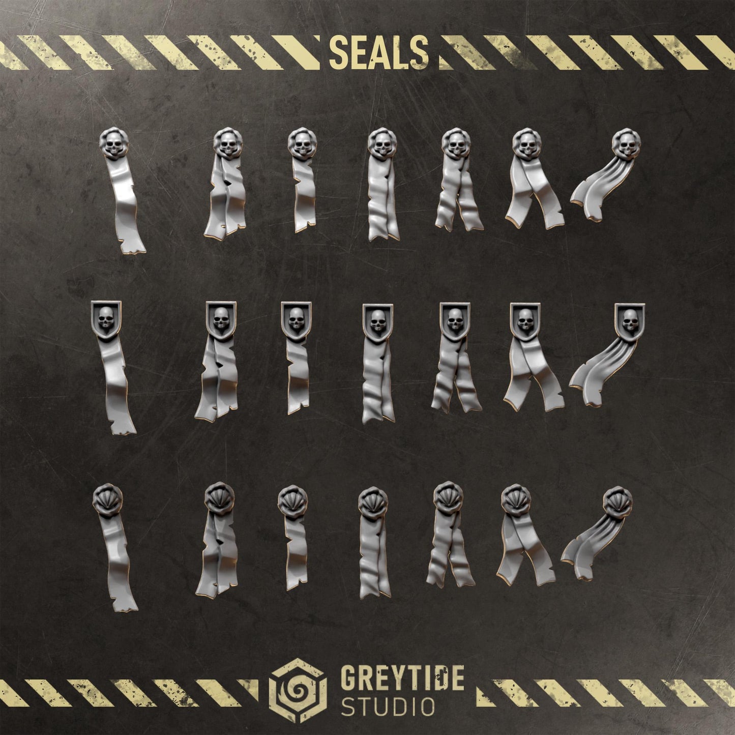 Grimdark Bit Set Core Trooper Full Set –  Bit Pack Set 108 Parts(NO TOPPERS!) Proxy Miniatures for Tabletop Wargaming