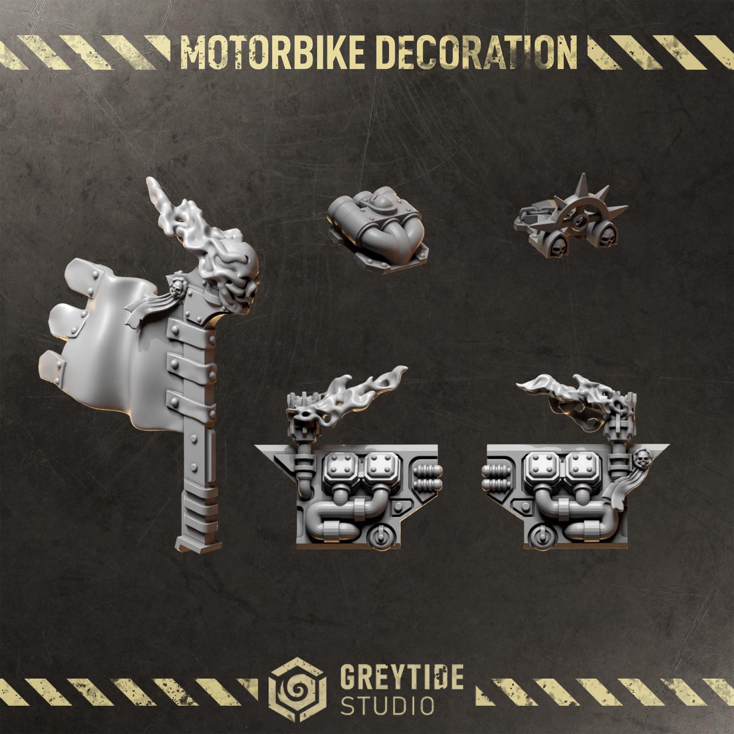 Grimdark Bit Set Core Trooper Full Set –  Bit Pack Set 108 Parts(NO TOPPERS!) Proxy Miniatures for Tabletop Wargaming