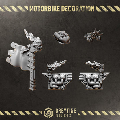 Grimdark Bit Set Core Trooper Full Set –  Bit Pack Set 108 Parts(NO TOPPERS!) Proxy Miniatures for Tabletop Wargaming