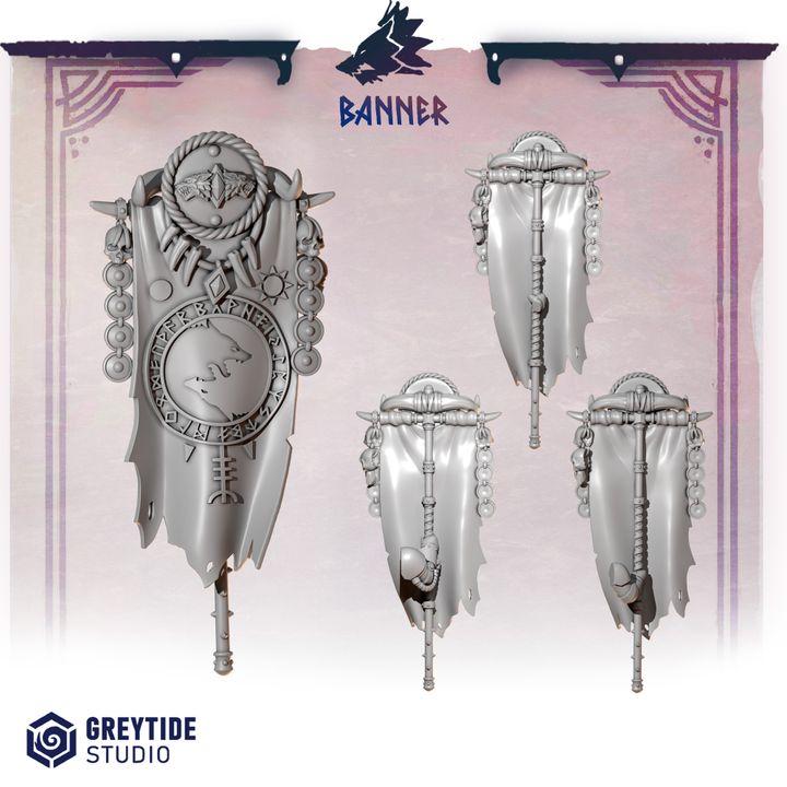 Grimdark Bit Set Primal Hounds Big Armor Full Set –  Bit Pack Set 110 Parts Proxy Miniatures for Tabletop Wargaming