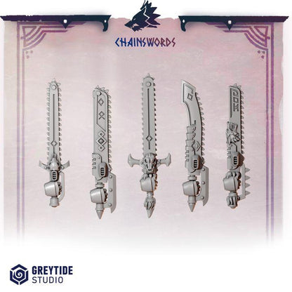 Grimdark Bit Set Primal Hounds Big Armor Full Set –  Bit Pack Set 110 Parts Proxy Miniatures for Tabletop Wargaming