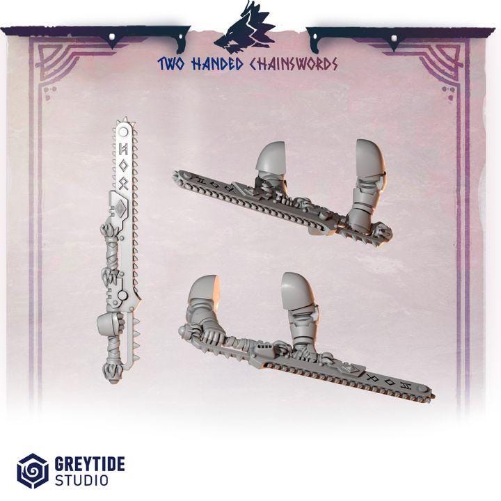 Grimdark Bit Set Primal Hounds Big Armor Full Set –  Bit Pack Set 110 Parts Proxy Miniatures for Tabletop Wargaming